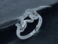 Silver Ladies Fancy Ring - 2.46, 12