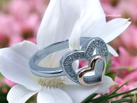 Silver Ladies Fancy Ring - 2.85, 12