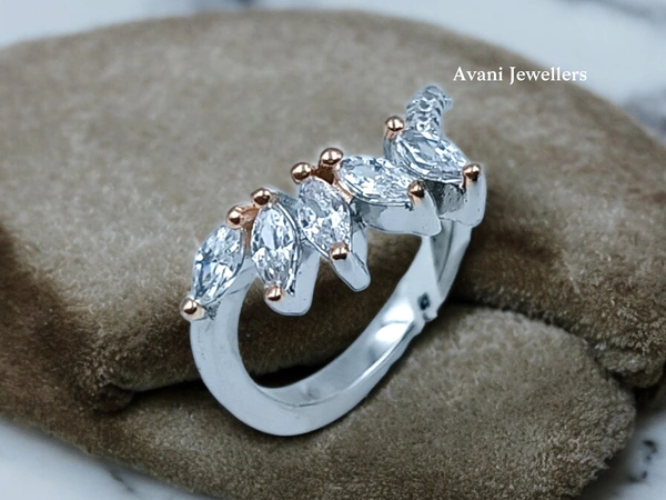 Silver Ladies Fancy Ring - 3.08, 13
