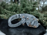 Silver Ladies Fancy Ring - 3.08, 13