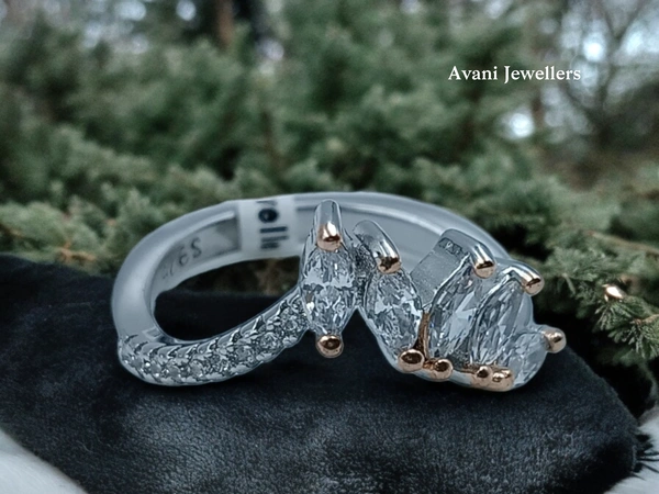 Silver Ladies Fancy Ring - 3.08, 13
