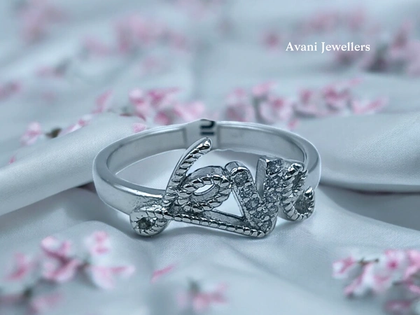 Silver Ladies Fancy Ring - 2.36, 15