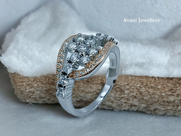 Silver Ladies Fancy Ring - 3.48, 13