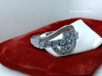 Silver Ladies Fancy Ring - 3.48, 13
