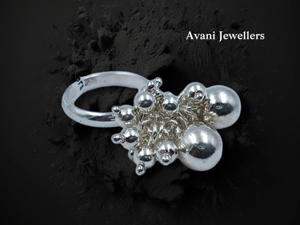 Silver Ladies Plain Ring - 7.81, 9