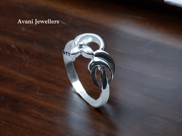 Silver Ladies Plain Ring - 2.22, 13