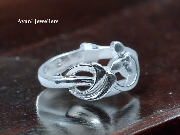 Silver Ladies Plain Ring - 2.22, 13