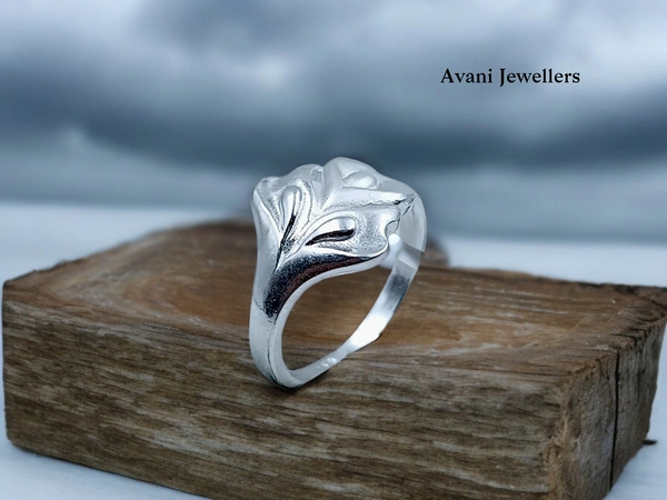 Silver Ladies Plain Ring - 2.52, 13