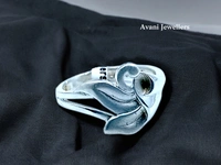 Silver Ladies Plain Ring - 2.01, 12