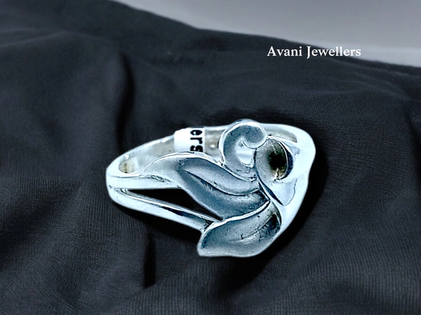 Silver Ladies Plain Ring - 2.01, 12