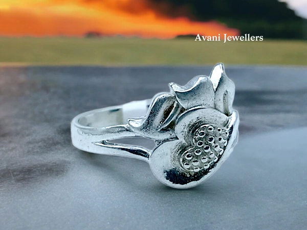 Silver Ladies Plain Ring - 2.47, 13