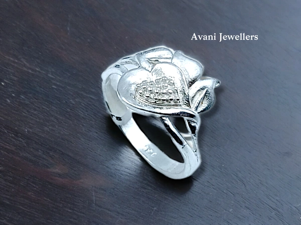Silver Ladies Plain Ring - 2.47, 13