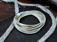 Silver Ladies Plain Ring - 4.87, 15