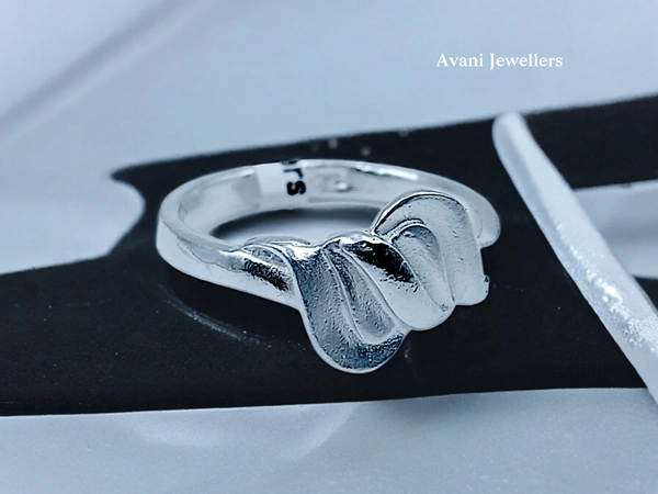 Silver Ladies Plain Ring - 2.28, 13