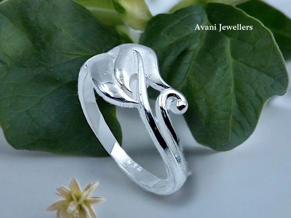 Silver Ladies Plain Ring - 2.34, 13