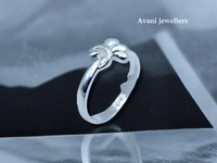Silver Ladies Plain Ring - 2.32, 12
