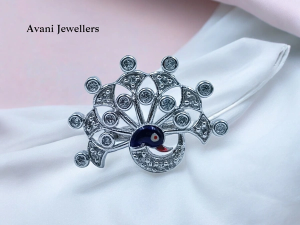 Silver Ladies Cocktail Ring - 4.22, 13