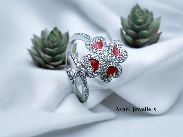 Silver Ladies Cocktail Ring - 2.59, 11