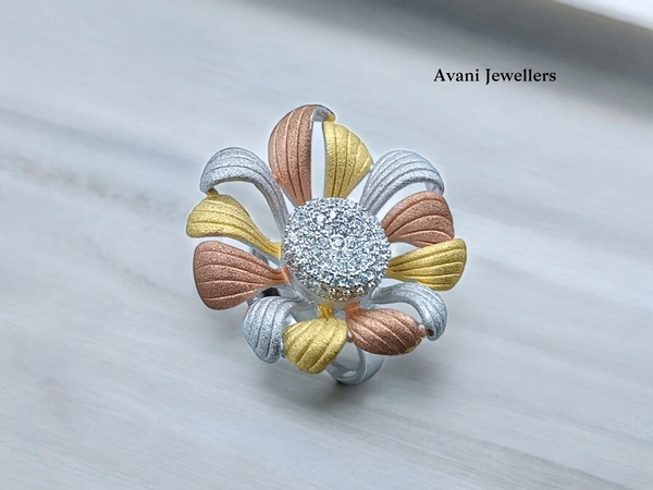 Silver Ladies Cocktail Ring - 8.39, 13