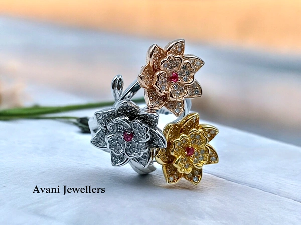 Silver Ladies Cocktail Ring - 9.73, 12