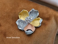 Silver Ladies Cocktail Ring - 9.78, 10