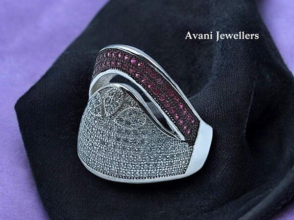 Silver Ladies Cocktail Ring - 9.89, 13
