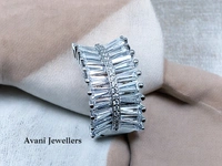 Silver Ladies Cocktail Ring - 7.94, 11