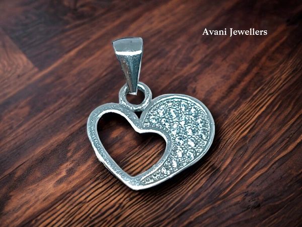 Silver Love Pendant - 1.83