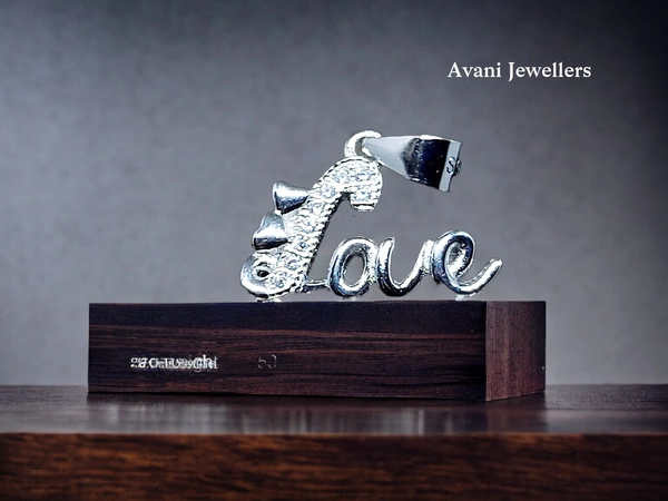 Silver Love Pendant - 1.15