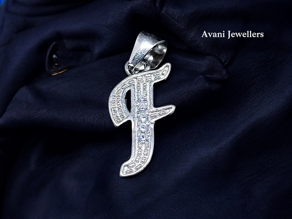 Silver Name Pendant - 0.87