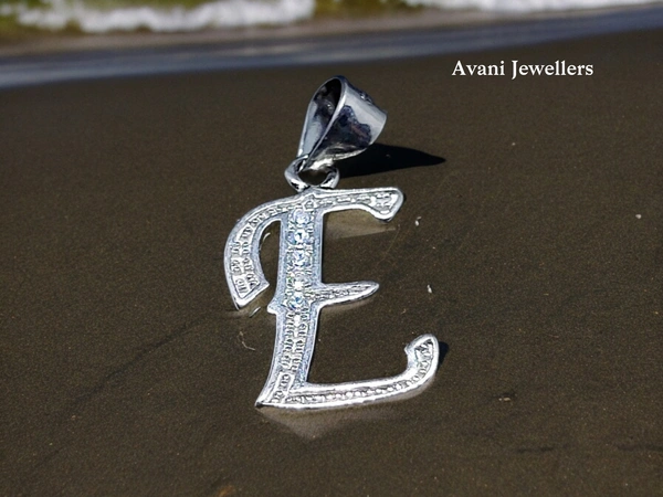 Silver Name Pendant - 1.06