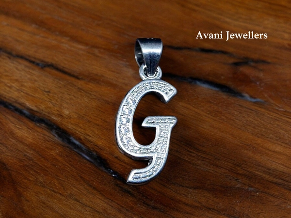 Silver Name Pendant - 1.04
