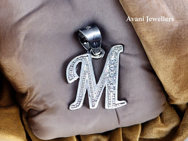 Silver Name Pendant - 1.3