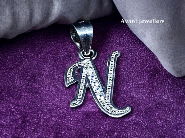 Silver Name Pendant - 1.16