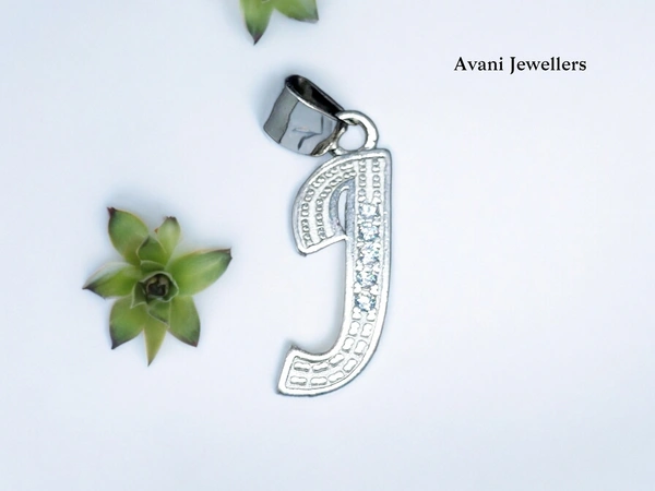 Silver Name Pendant - 0.94