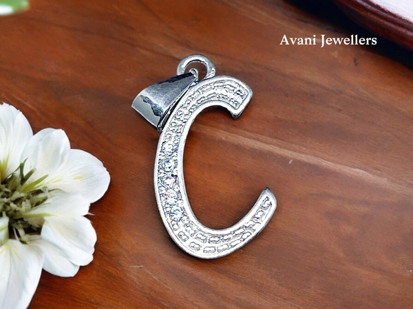 Silver Name Pendant - 1.02