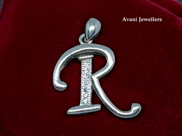 Silver Name Pendant - 2.67