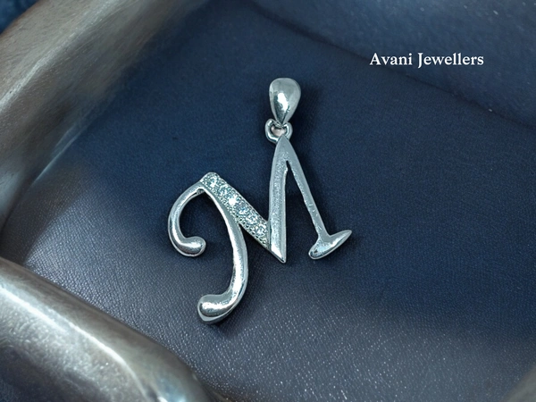 Silver Name Pendant - 2.63