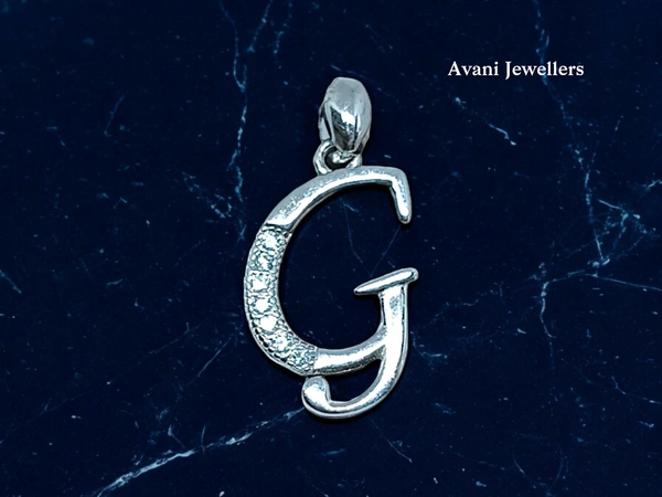 Silver Name Pendant - 2.02