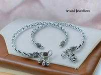 Silver Fancy Paayal - 67.7, Free Size