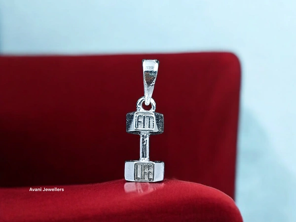 Silver Gents Fancy Pendant - 5.73