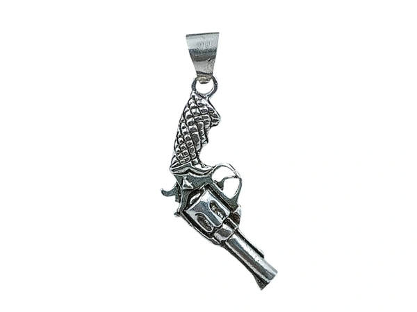Silver Gents Fancy Pendant - 4.7