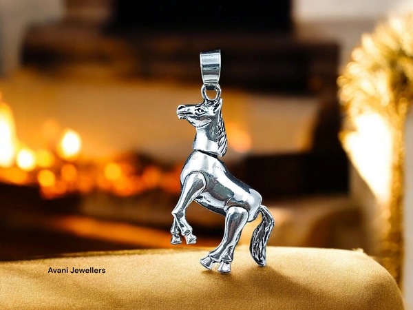 Silver Gents Fancy Pendant - 7.15