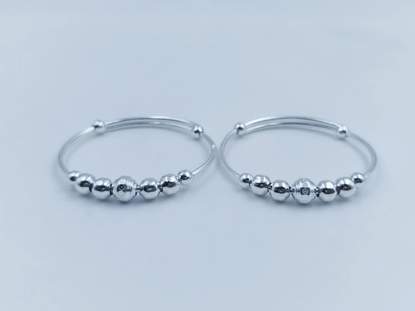 Silver Baby Plain Kade - 10.9, Adjustable