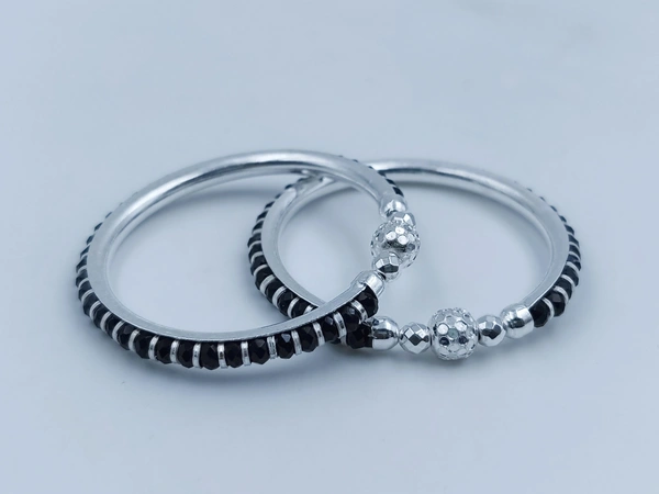 Silver Baby Plain Kade - 14.15, Adjustable