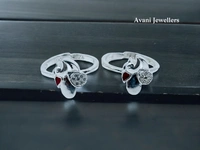 Silver Fancy Stone Bichiya - 4.6