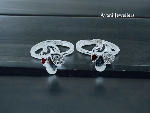 Silver Fancy Stone Bichiya - 4.6