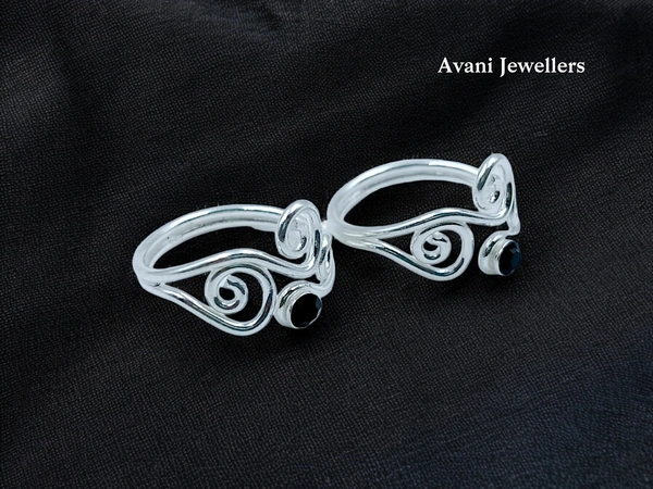 Silver Fancy Stone Bichiya - 3.43