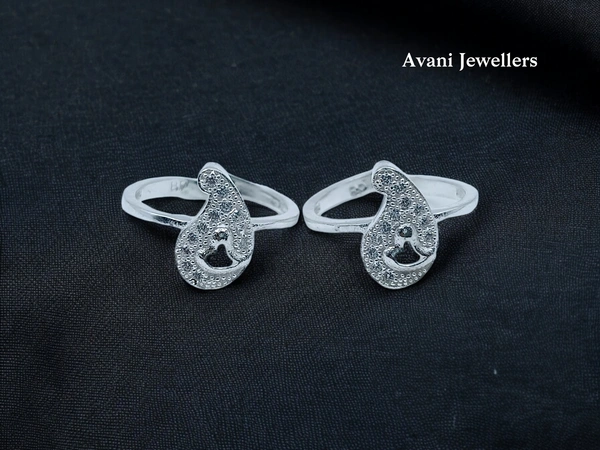 Silver Fancy Stone Bichiya - 3.43