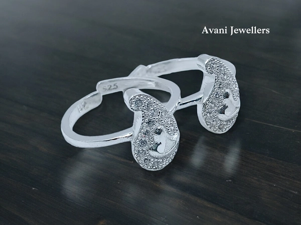 Silver Fancy Stone Bichiya - 3.43